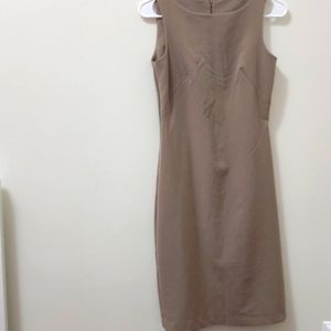 Tan dress